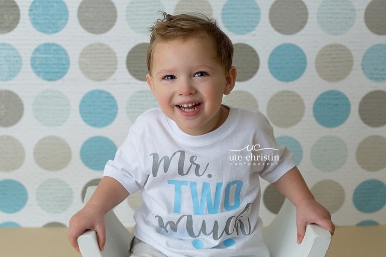 Mr. Two Much Birthday Shirt Boy - Second Birthday Outfit
