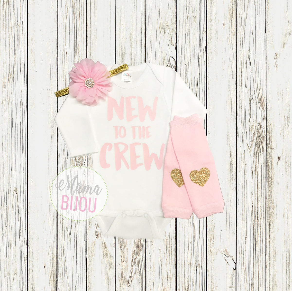 Personalized Sibling Shirt Set: New to the Crew, Brother Sister Shirts