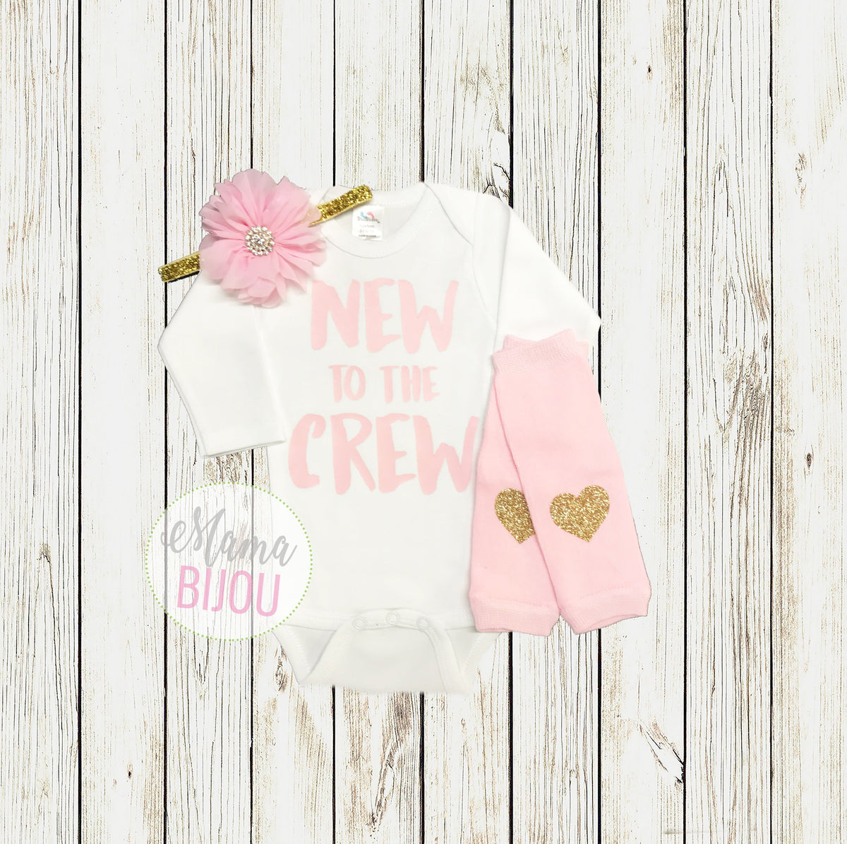 Sibling Shirts: "The Crew" Matching Family Tees, New Baby Announcement