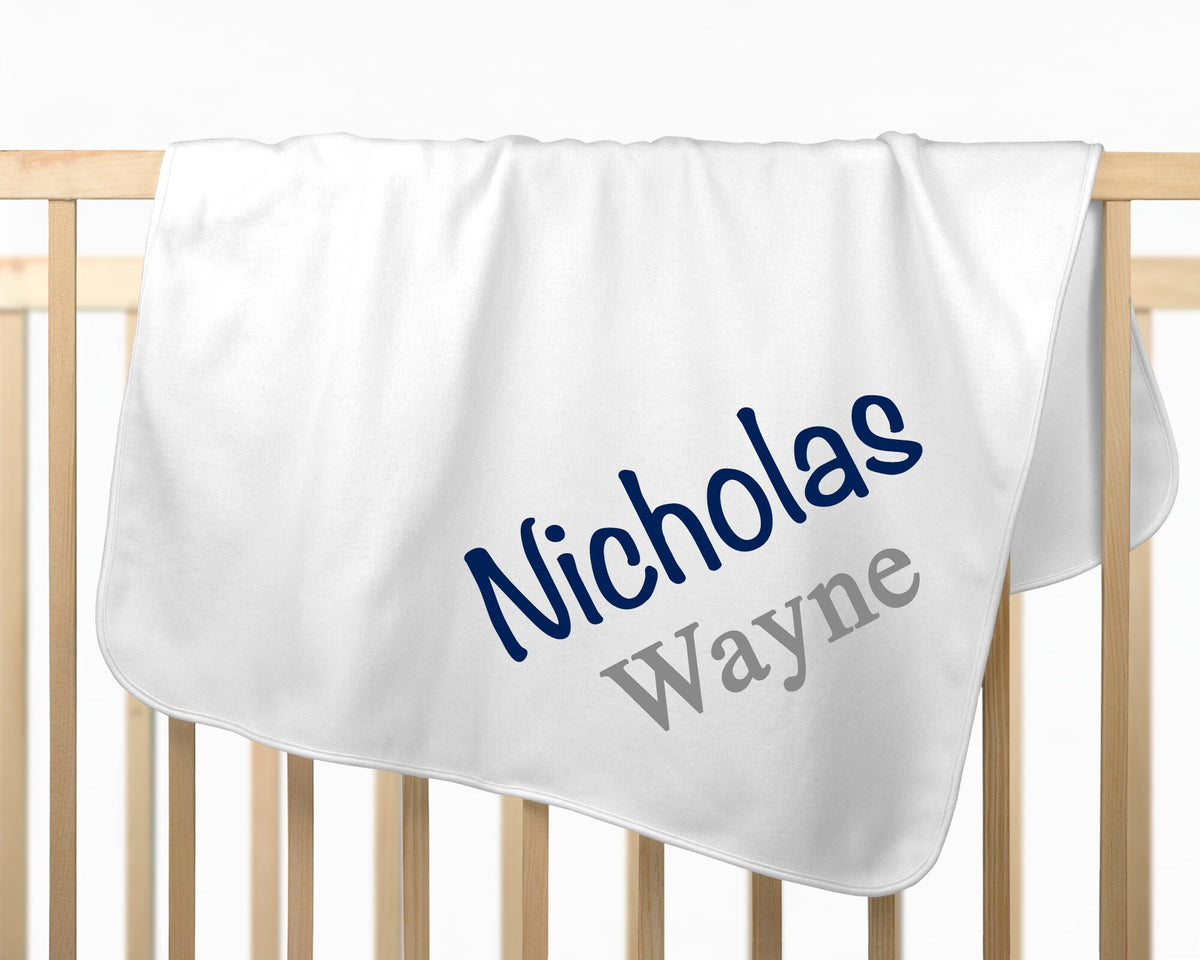 Personalized Newborn Knotted Gown: Baby Coming Home Outfit