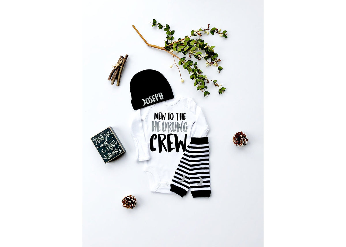 Personalized Sibling Shirt: 'The Crew' Matching Family Tees