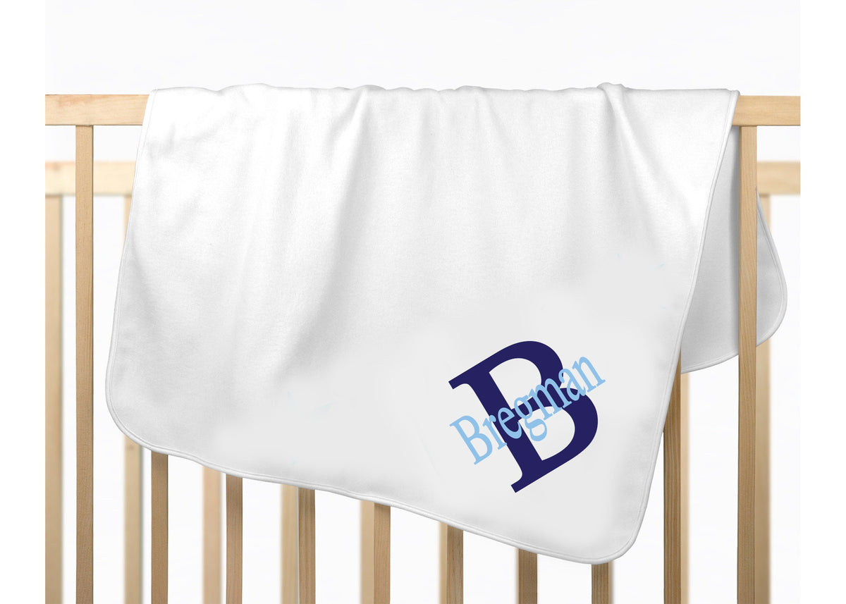 Monogram Baby Boy Coming Home Outfit: Personalized Newborn Romper & Hat