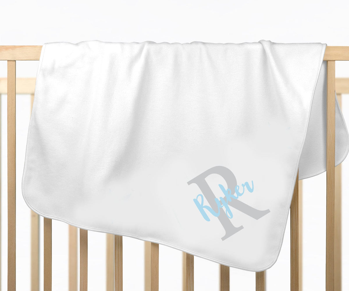 Monogrammed Newborn Boy Outfit: Personalized Baby Coming Home Outfit