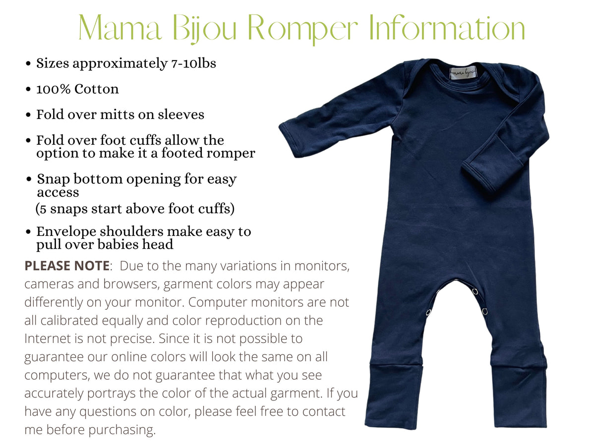 Olive Green Baby Romper Gift Set: Personalized Newborn Outfit