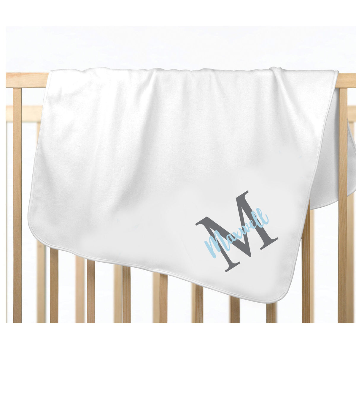 Personalized Newborn Boy Coming Home Outfit: Charcoal Gray Romper, Hat & Blanket