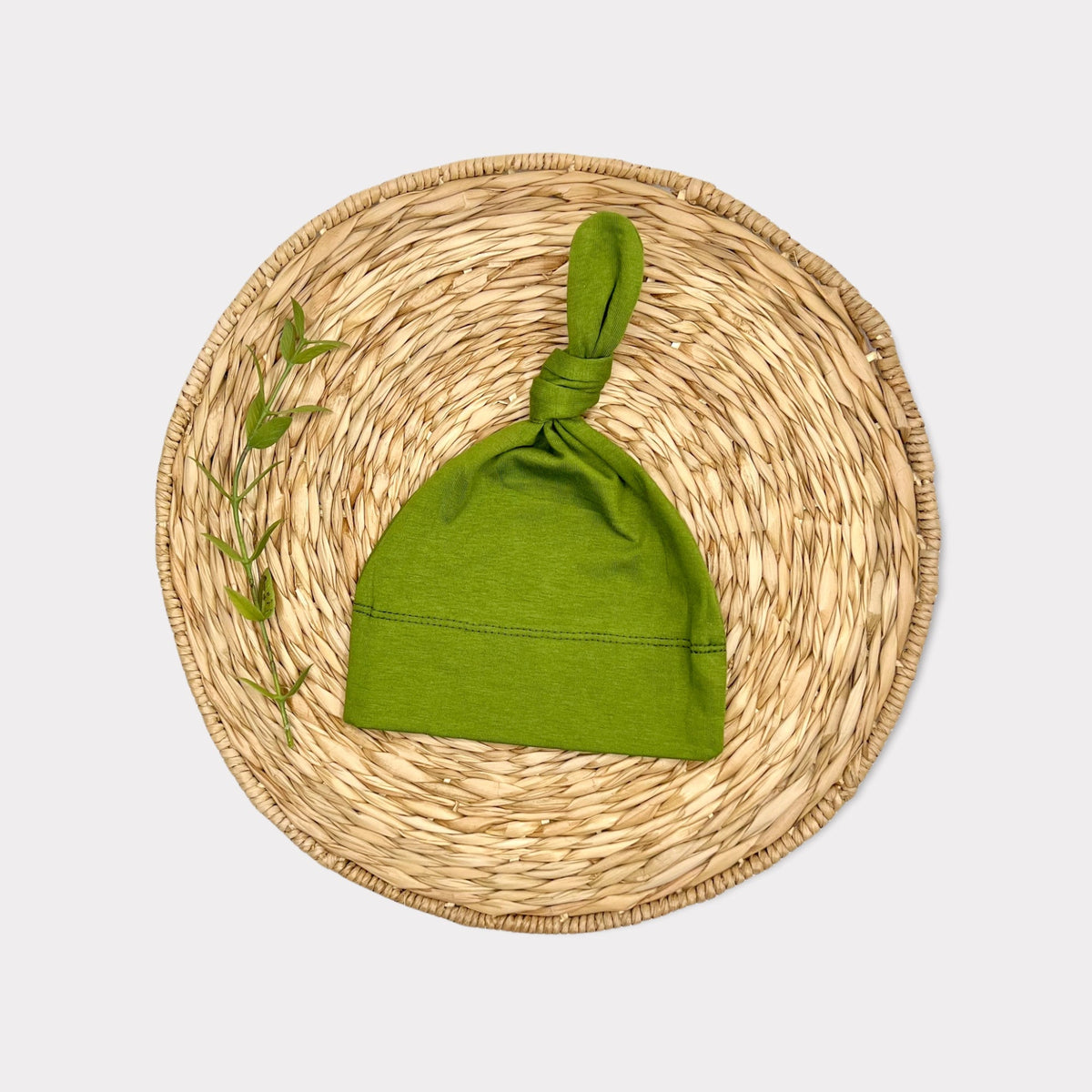 Olive Green Baby Romper Gift Set: Personalized Newborn Outfit