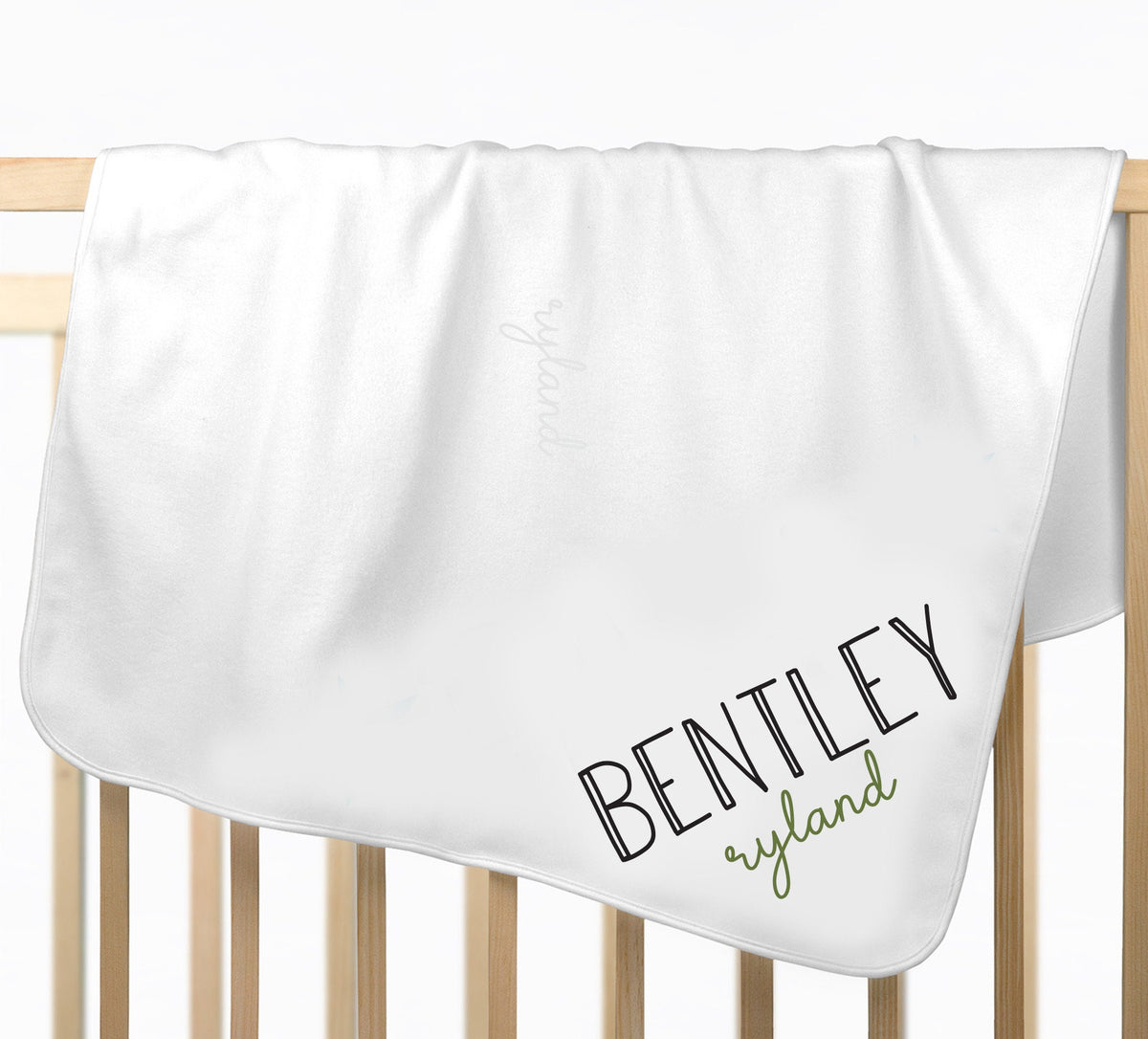 Personalized Olive Green Newborn Romper: Cotton Baby Outfit & Hat