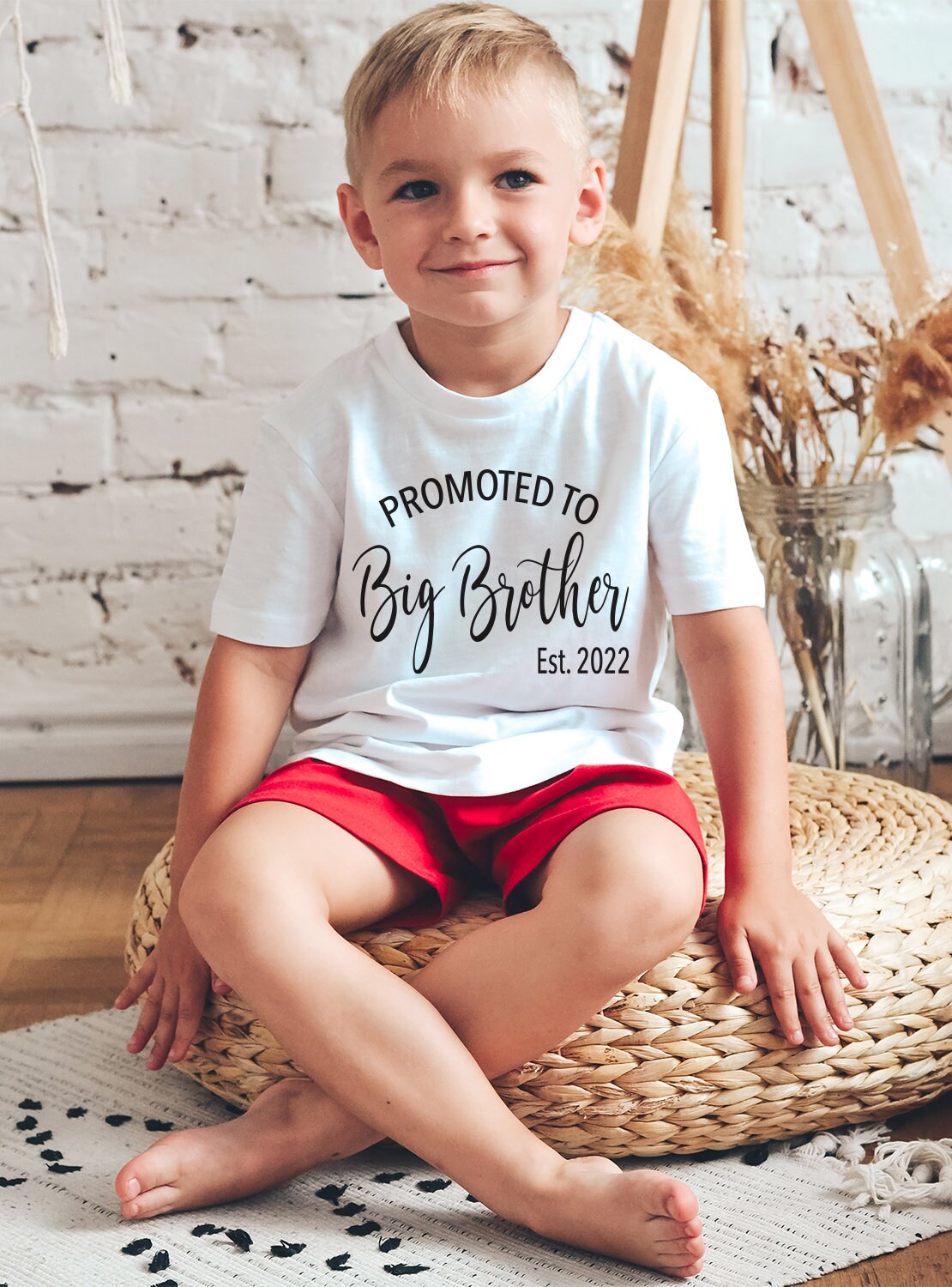Personalized Newborn Rust Romper with Hat: Baby Boy Coming Home Outfit