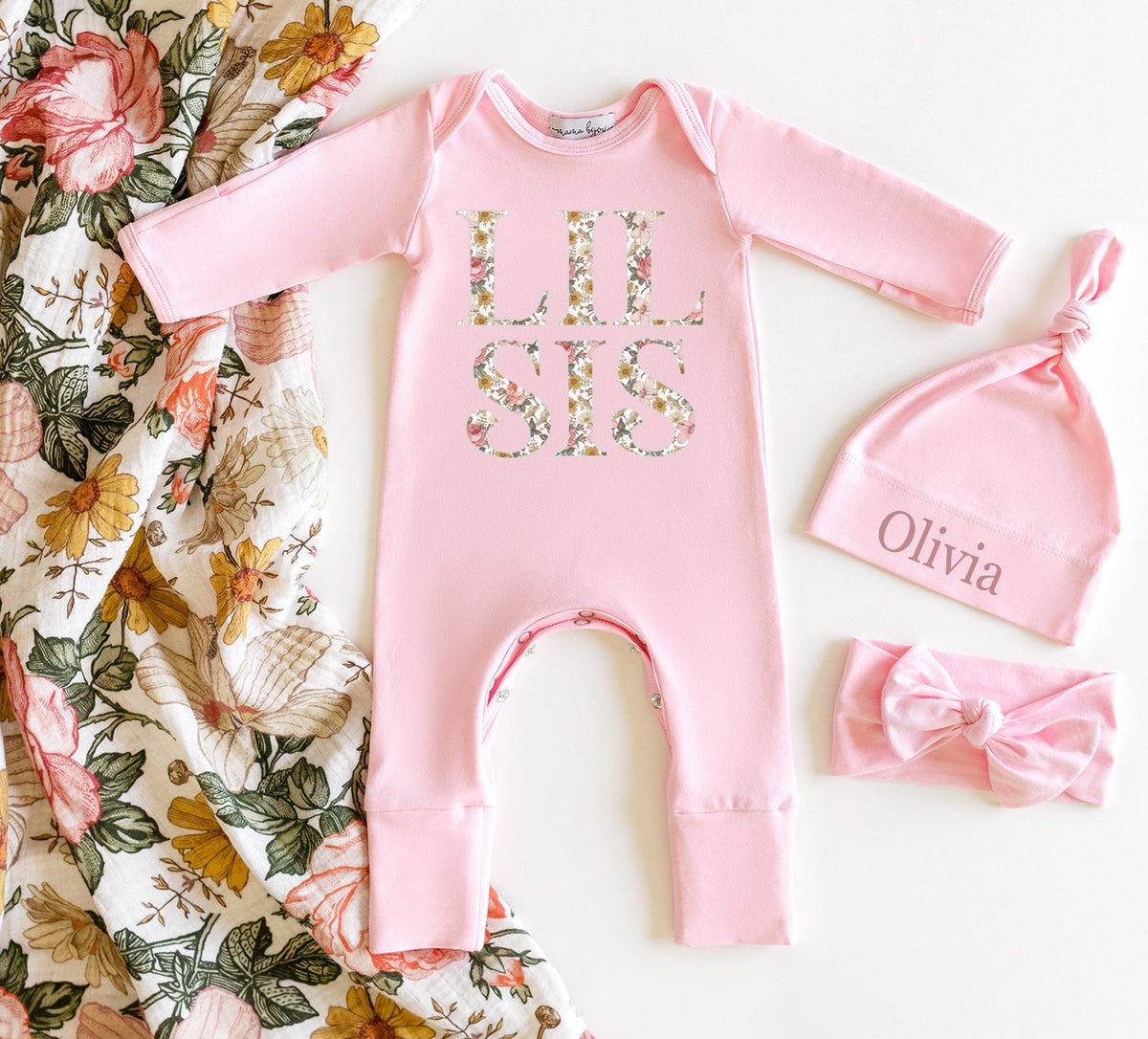 Retro Big Sister Toddler Sweatshirt - Pink Pregnancy Reveal Shirt