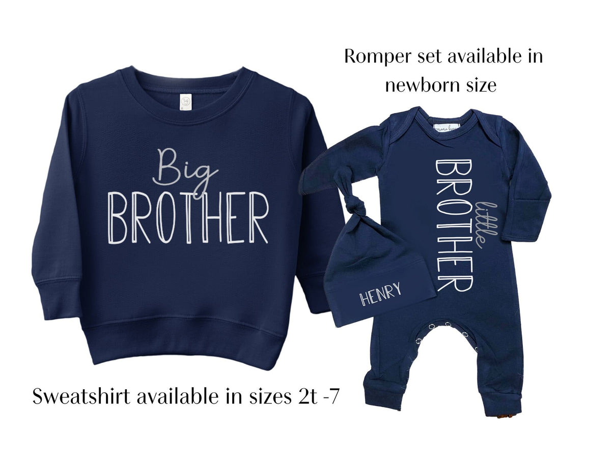Personalized Newborn Boy Romper: Cotton Footed Outfit & Hat Set