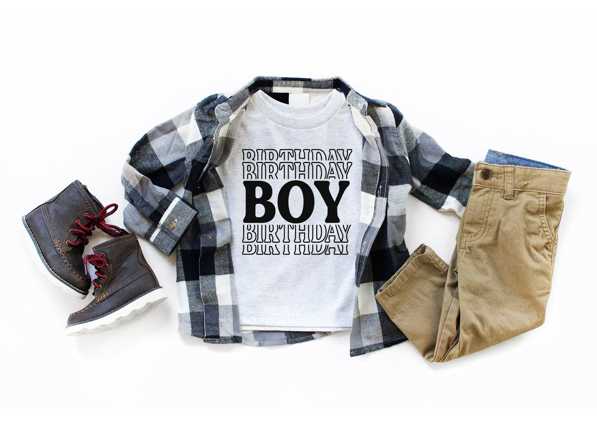 Birthday Boy Shirt: Graphic Tee, Toddler & Youth Sizes