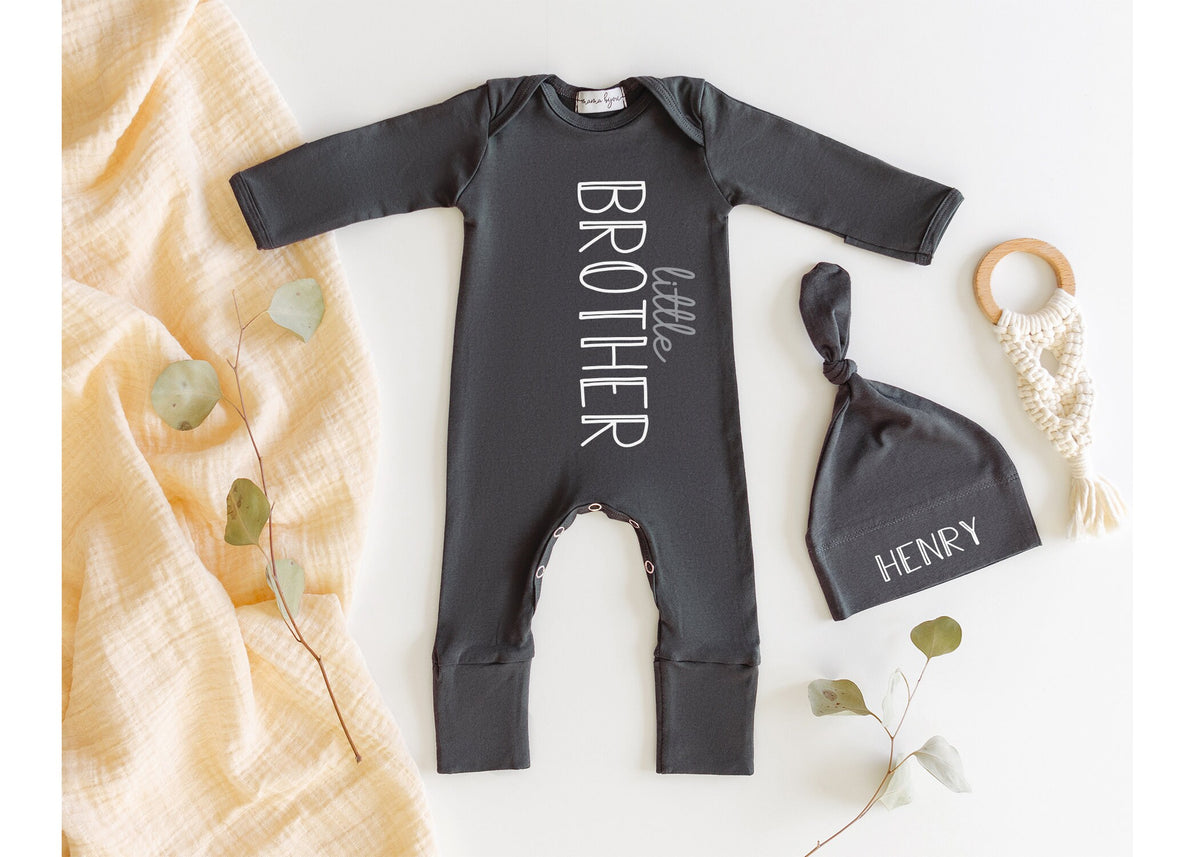 Personalized Organic Cotton Baby Pullover: Custom Name Lightweight Sweatshirt