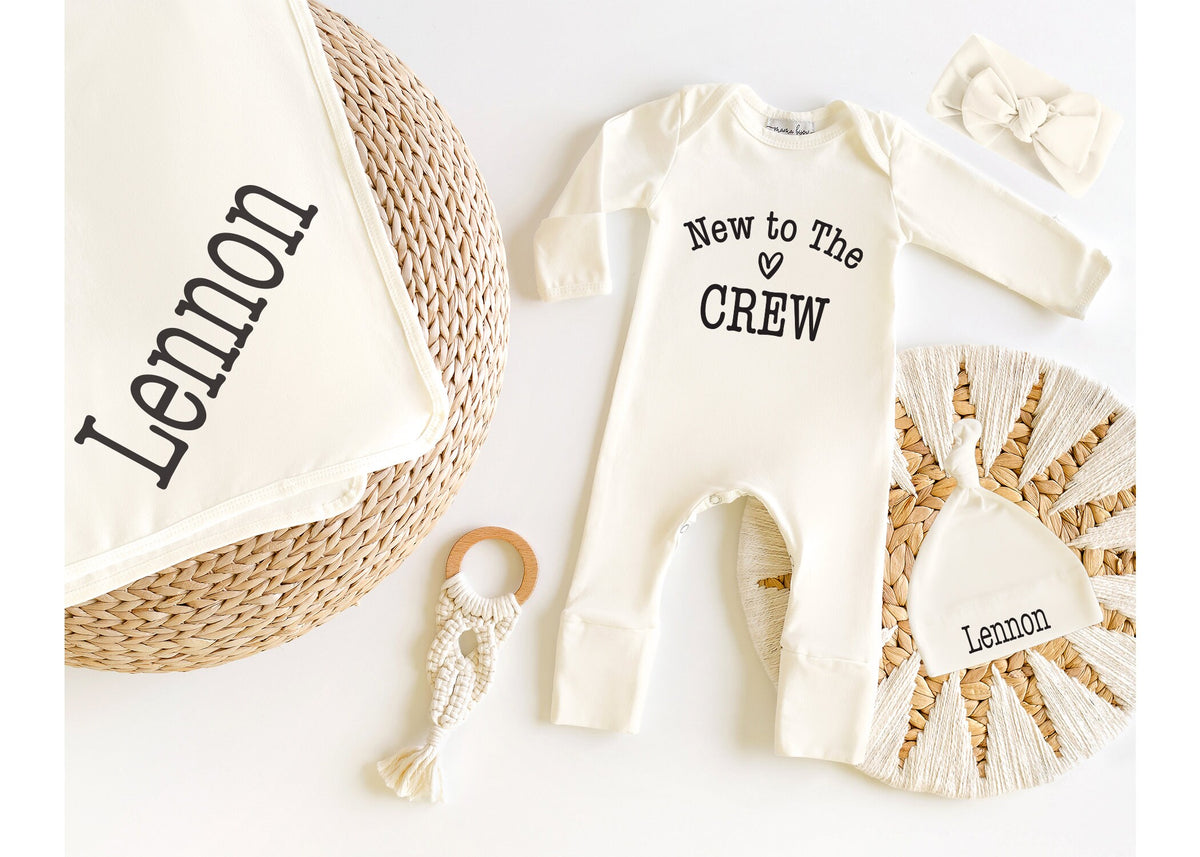 Matching Family 'The Crew' Shirts: Triblend Sibling Outfits