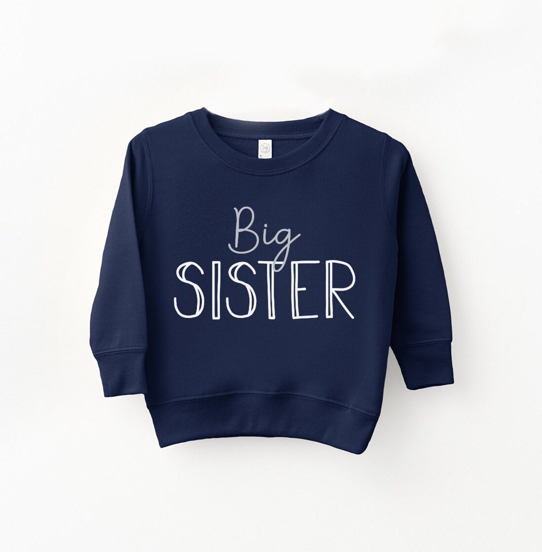 Big Brother Shirt: Navy Sibling Outfit, Baby Announcement