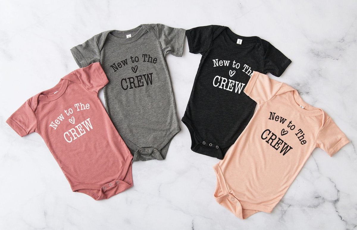 Matching Family 'The Crew' Shirts: Triblend Sibling Outfits