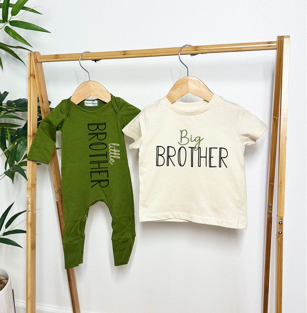 Matching Sibling Outfit: Big Brother/Sister Shirt or Romper Set