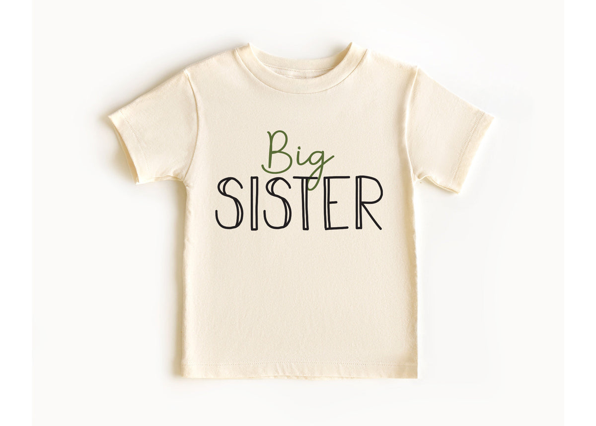 Matching Sibling Outfit: Big Brother/Sister Shirt or Romper Set