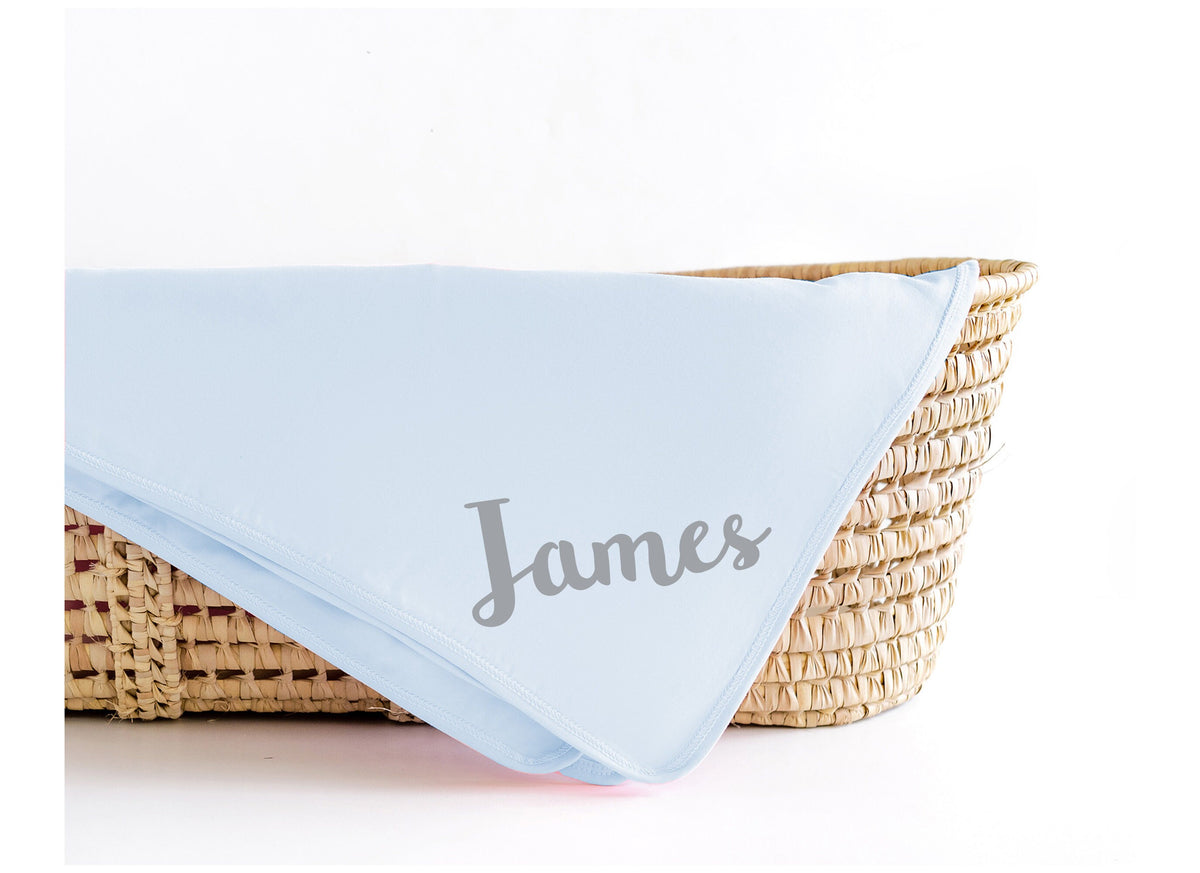 Personalized Baby Swaddle Blanket: Lightweight, Customizable Fonts
