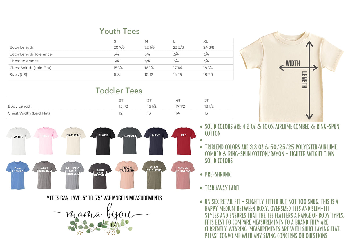 Sibling Shirts: Big, Little, Baby Brother/Sister Matching Set