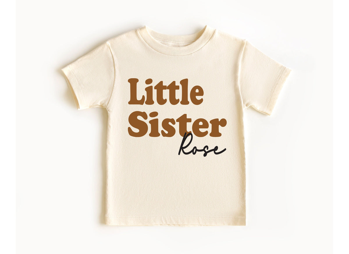 Matching Sibling Shirts: Boho Big Brother, Little Sister Outfit