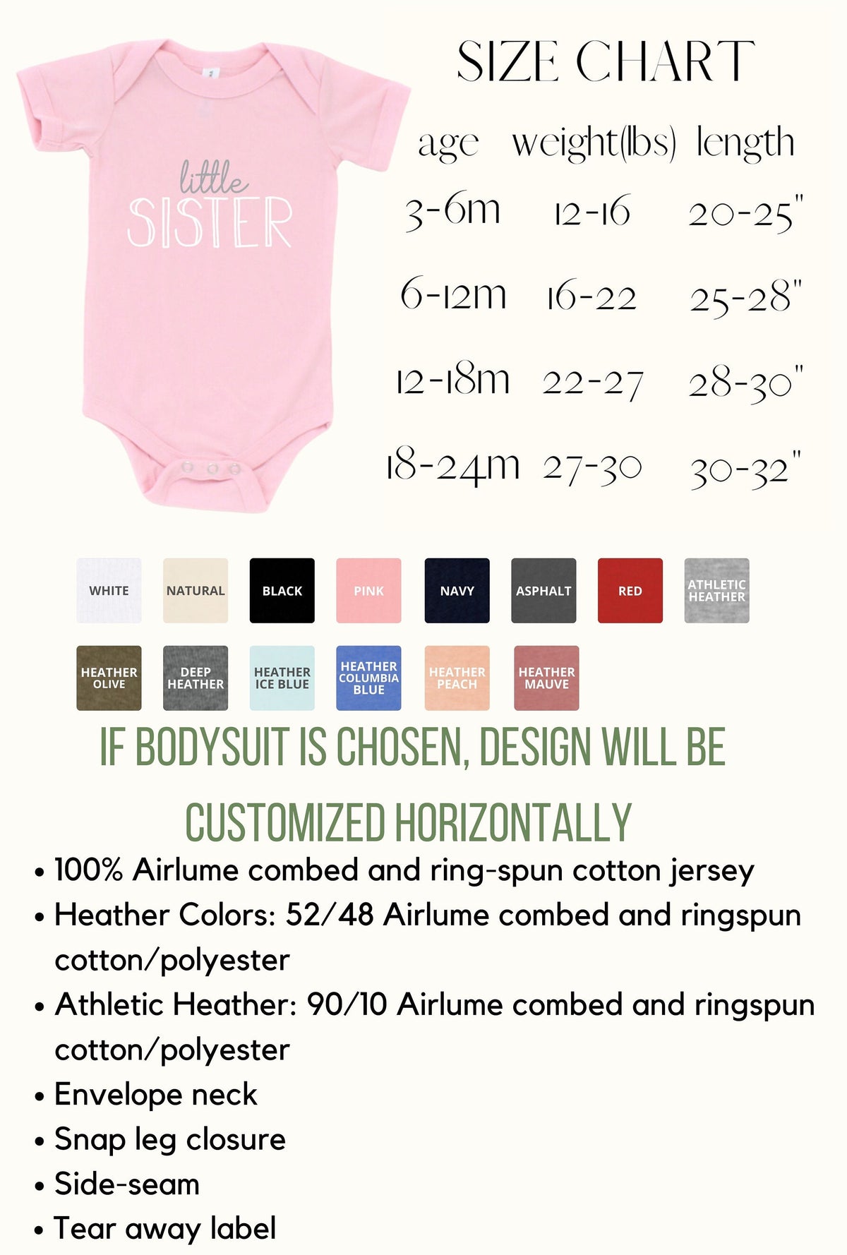 Personalized Sibling Shirts: Big Brother, Baby Romper, Matching Family Outfits