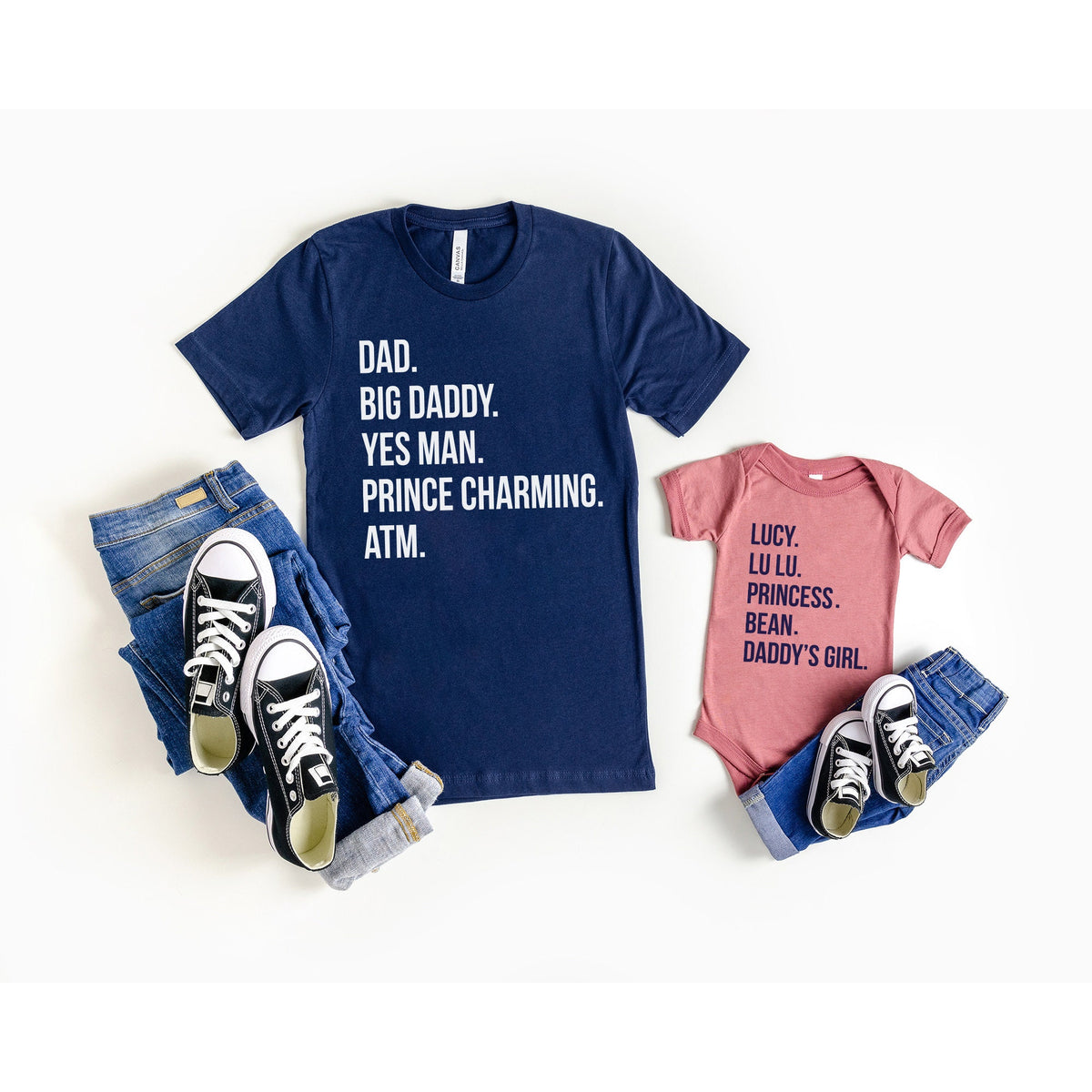 Pregnancy Announcement Nickname Shirts - Big Sister Little Sister Brother Announcement Tees - Assorted Colors & Sizes