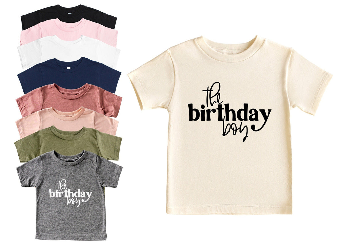 Birthday Boy Shirt: Toddler & Baby Sizes