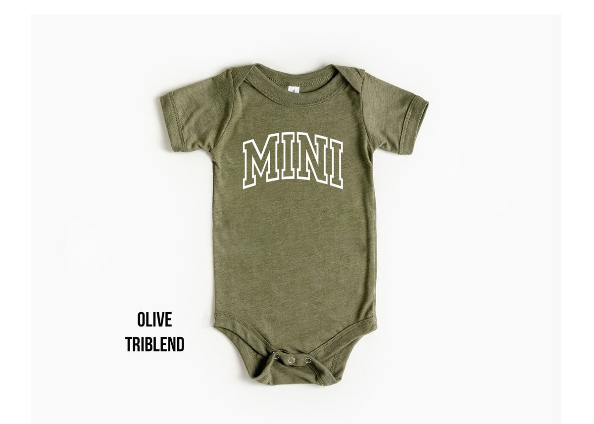 Matching Family Varsity Shirts: Mom, Dad, Baby & Mini Sibling