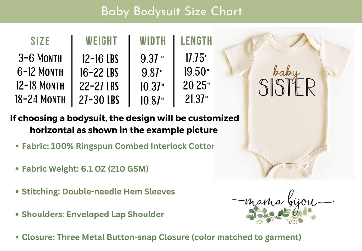 Big Brother Shirt: Sibling Matching Outfit, Baby Coming Home Romper