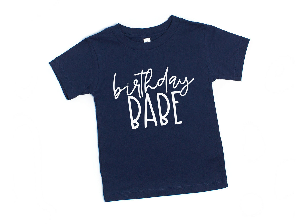 Birthday Babe Shirt: Kids Birthday Party Tee