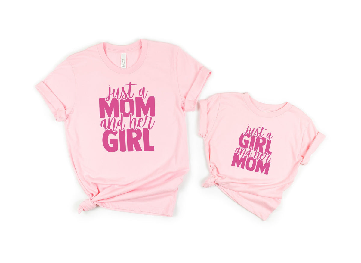 Mom and Daughters Matching Shirts, Perfect Gift for Mom or Mothers Day Gift for Mom of Girls - Adult, Youth, Toddler & Baby Sizes