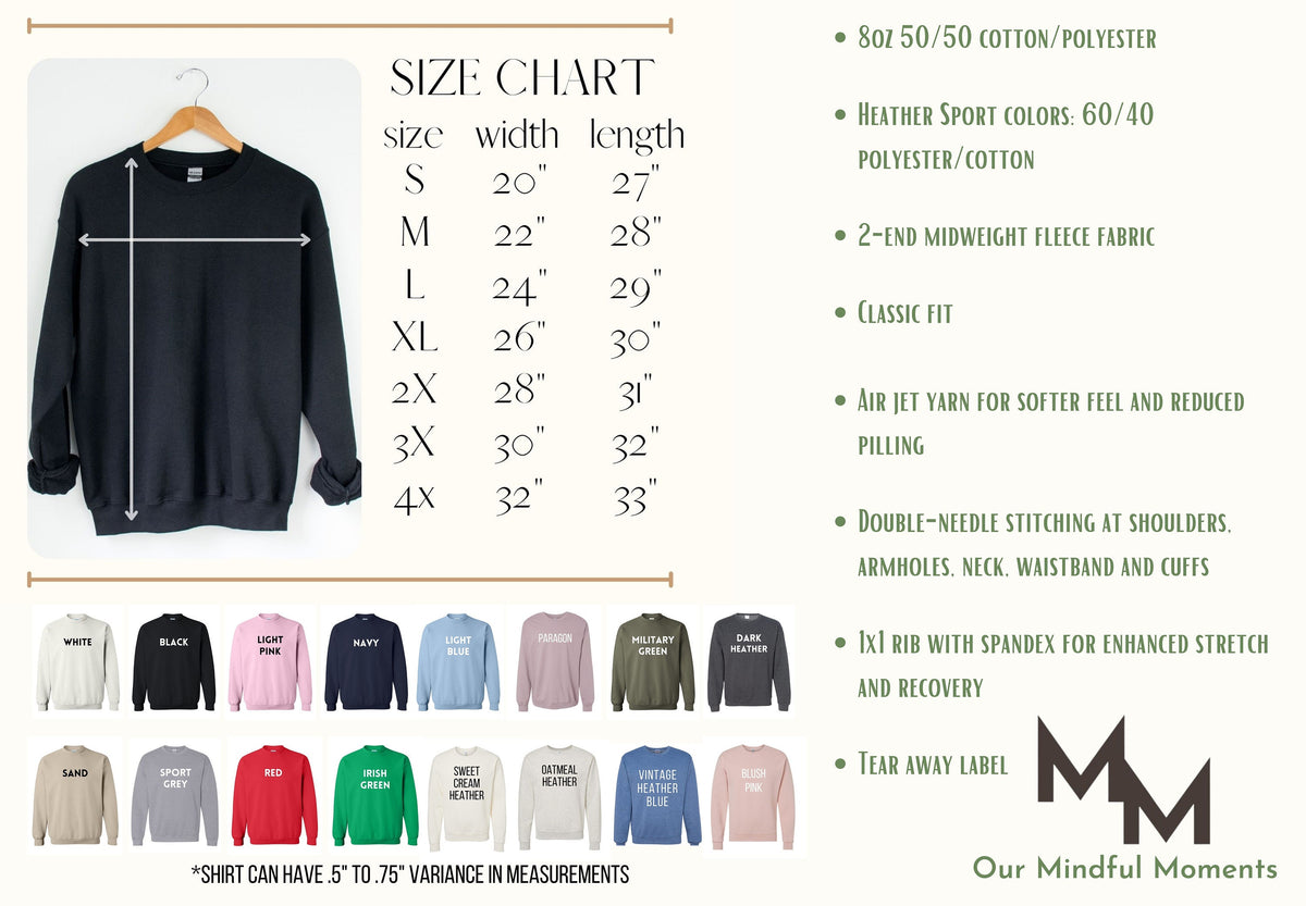 Mom Camping Mode Sweatshirt: Nature Lover's Outdoor Mama Gift