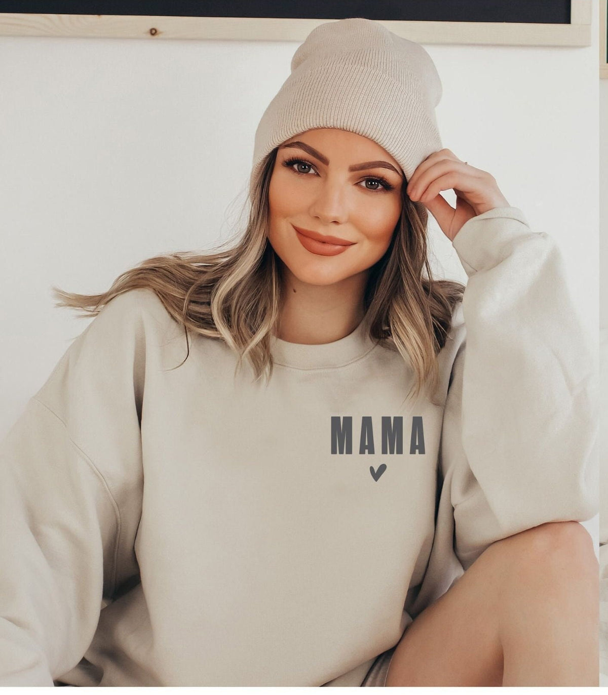 Customizable Mom Sweatshirt: New Mom Gift, Mother's Day Present