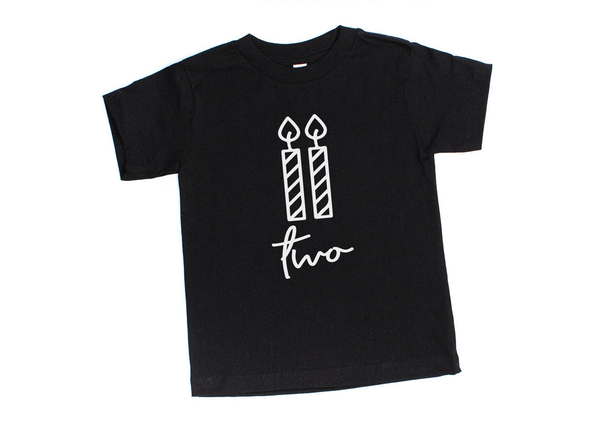 Birthday Candle Shirt: Toddler Birthday Party Outfit