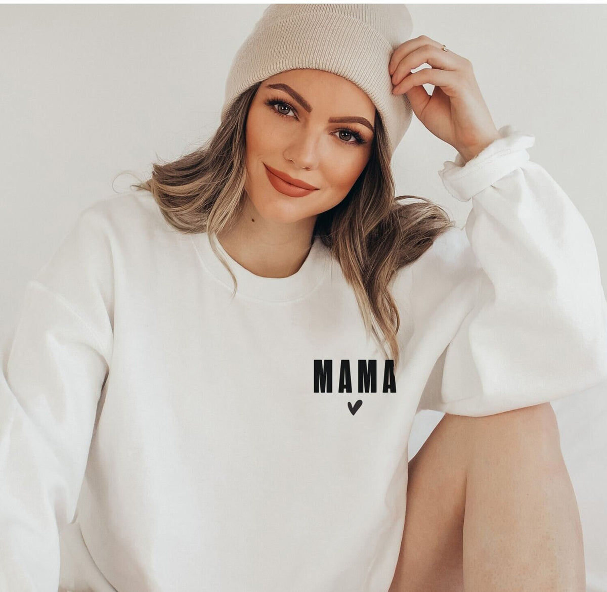 Customizable Mom Sweatshirt: New Mom Gift, Mother's Day Present