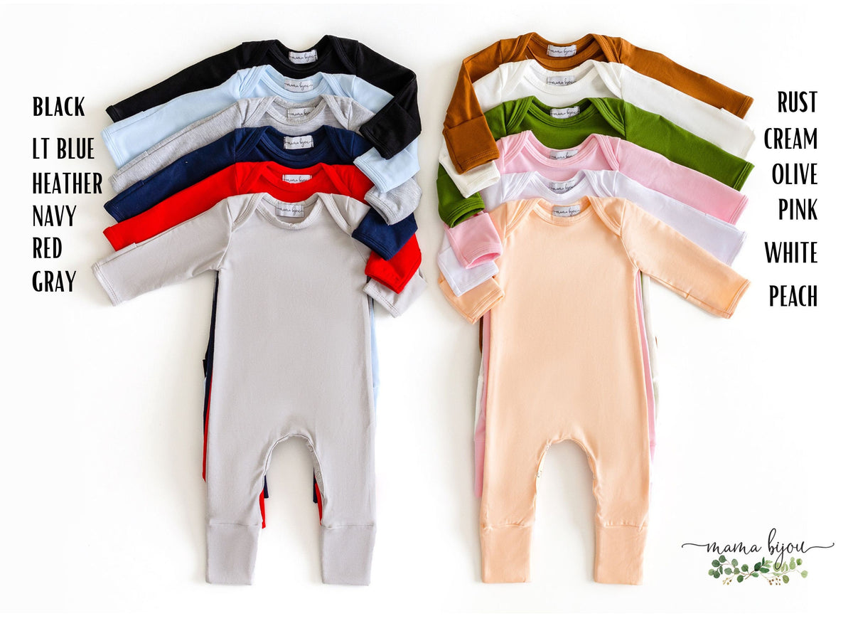 IVF Rainbow Baby Romper: Personalized Cotton Newborn Outfit
