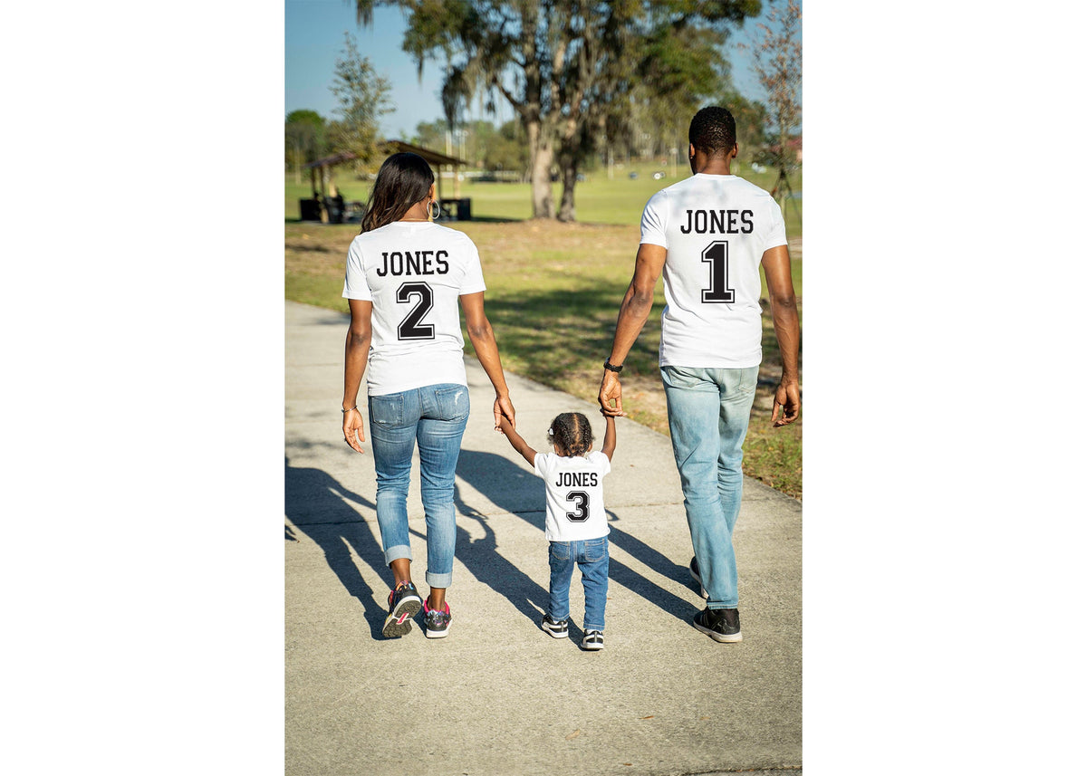 Matching Family Varsity Shirt: Mom, Dad, Siblings, Cousins