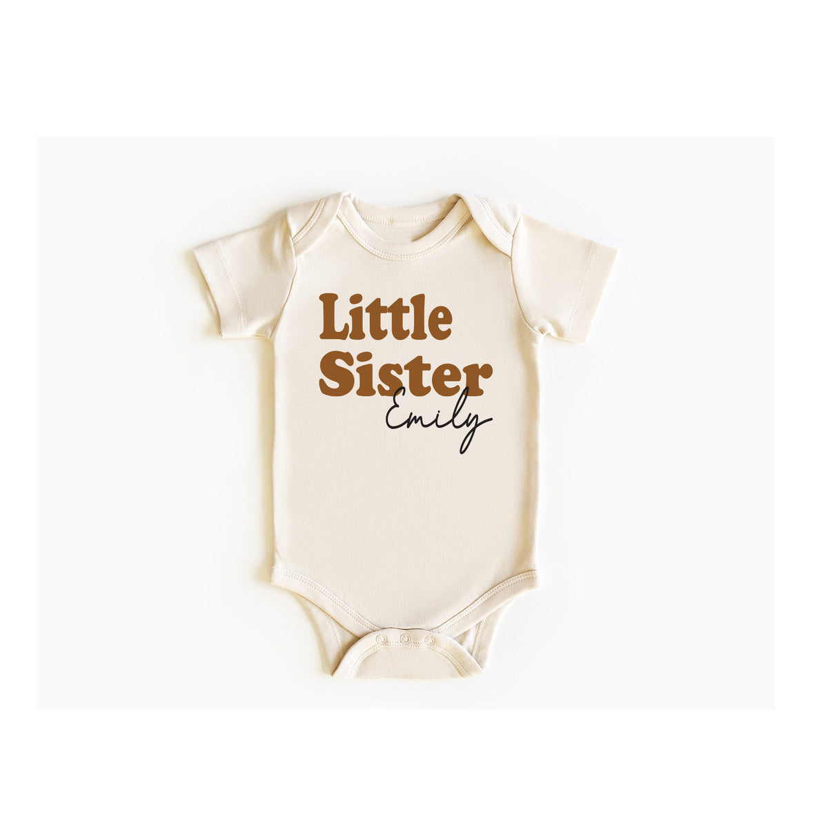 Personalized Sibling Tee: Big, Little, Middle Brother/Sister Matching Shirt