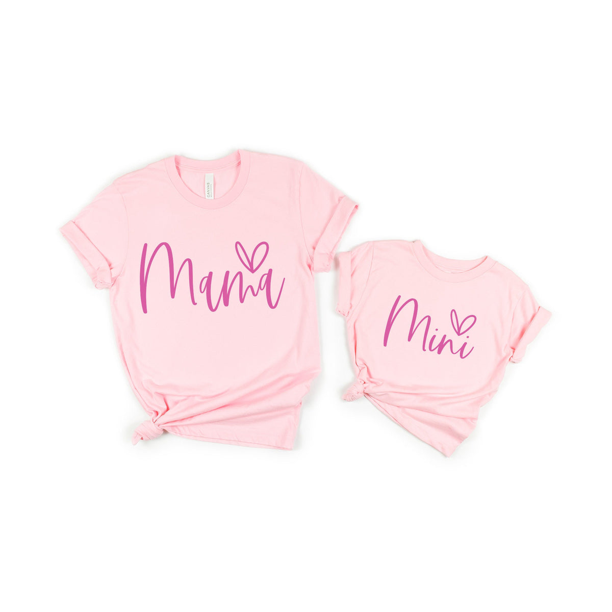 Mama and Mini Matching Shirts - Mommy and Me Family Shirts - Gift for Mom or Mothers Day Gift - Variety Colors Tee, Sweatshirt or Bodysuit