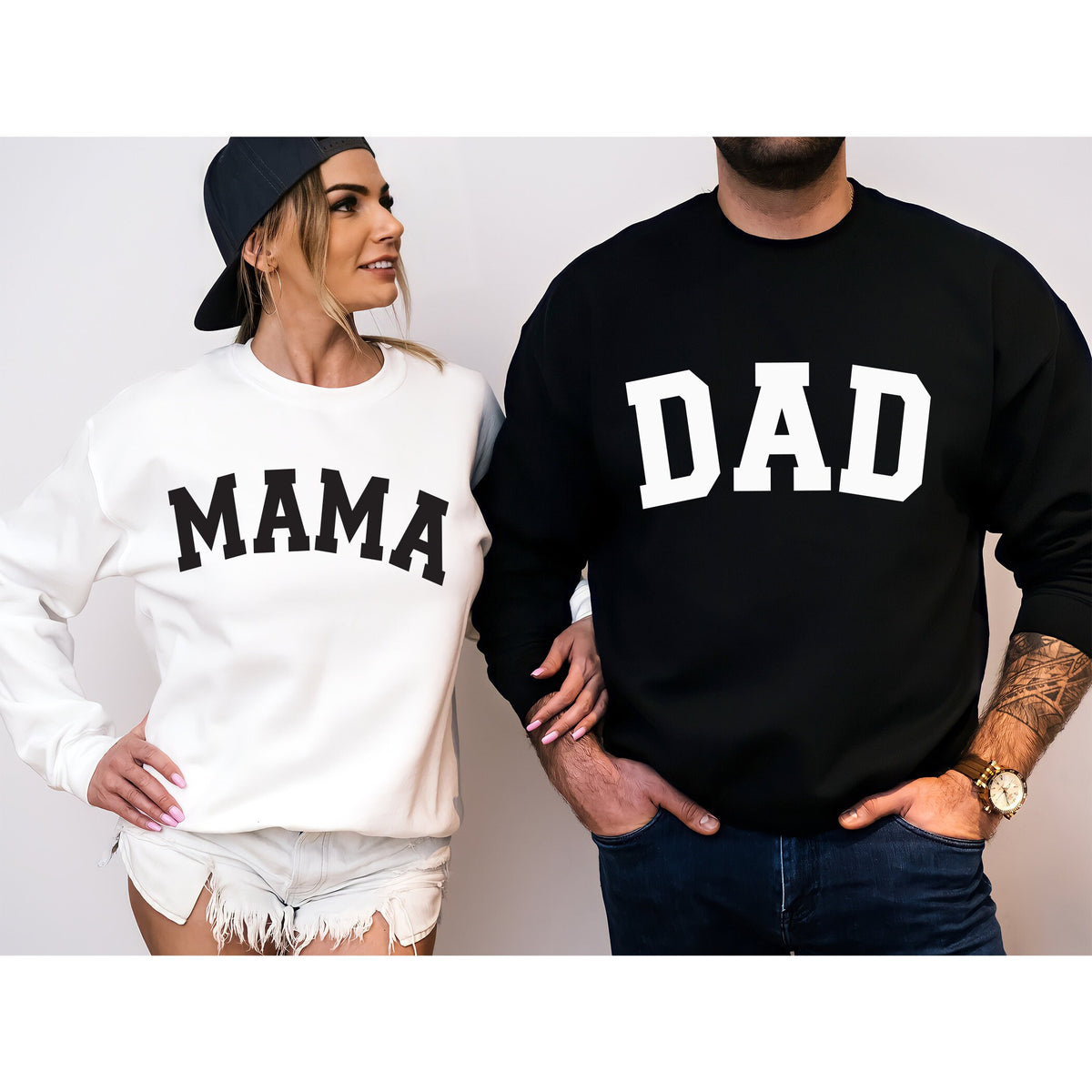 Personalized Varsity Little Brother Outfit: Cotton Baby Romper & Hat