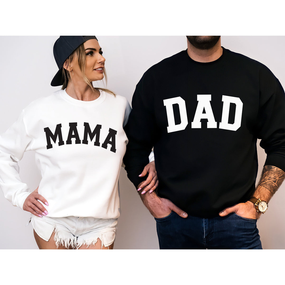 Mom Shirt, Dad Shirt, Great Mothers Day or Fathers Day Gift, Gift For Mom or Dad Varsity Matching Family Shirts For Family and Siblings