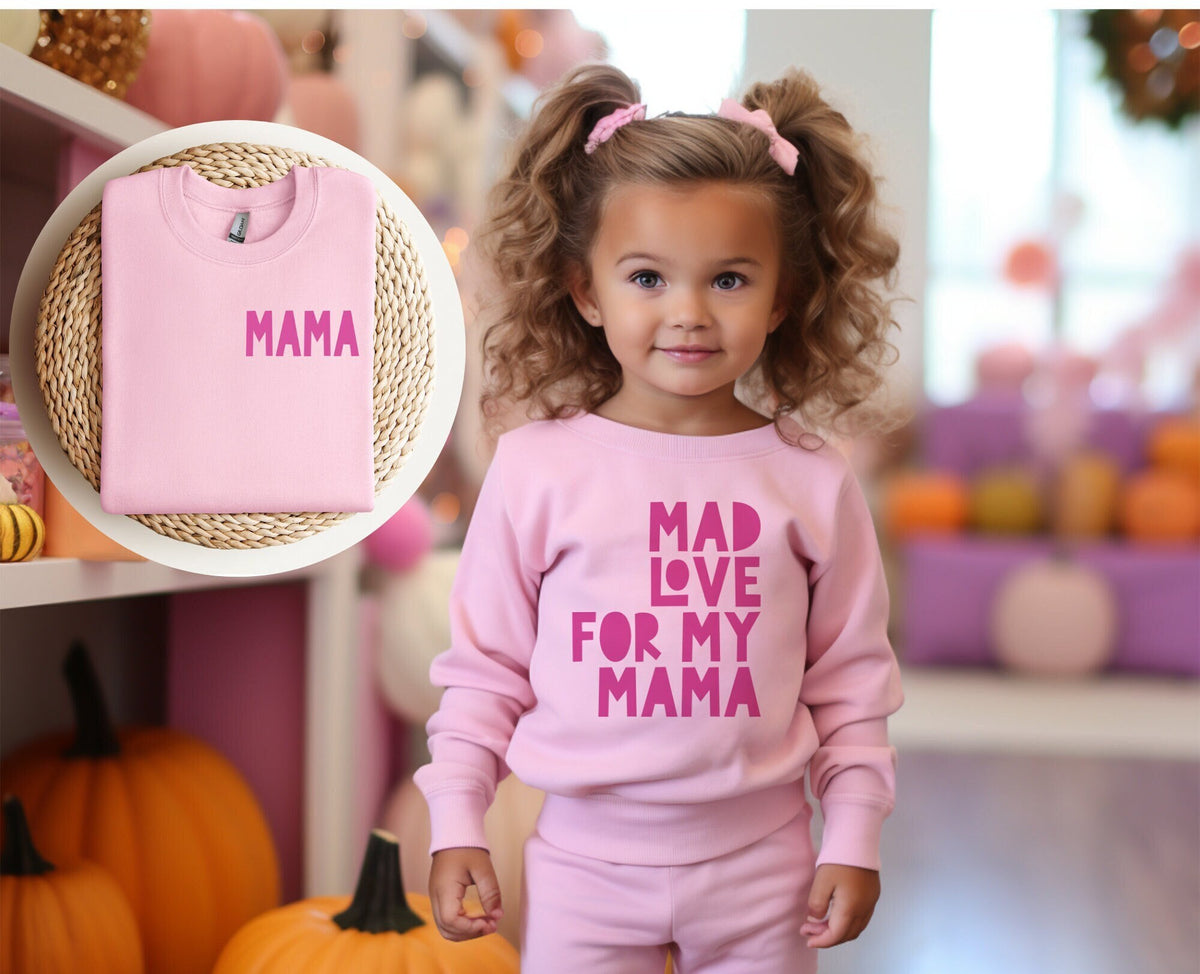 Mommy and Me Shirts - Gift for Mom or Mothers Day Gift - Variety Colors and Sizes on Tee, Sweatshirt or Bodysuit