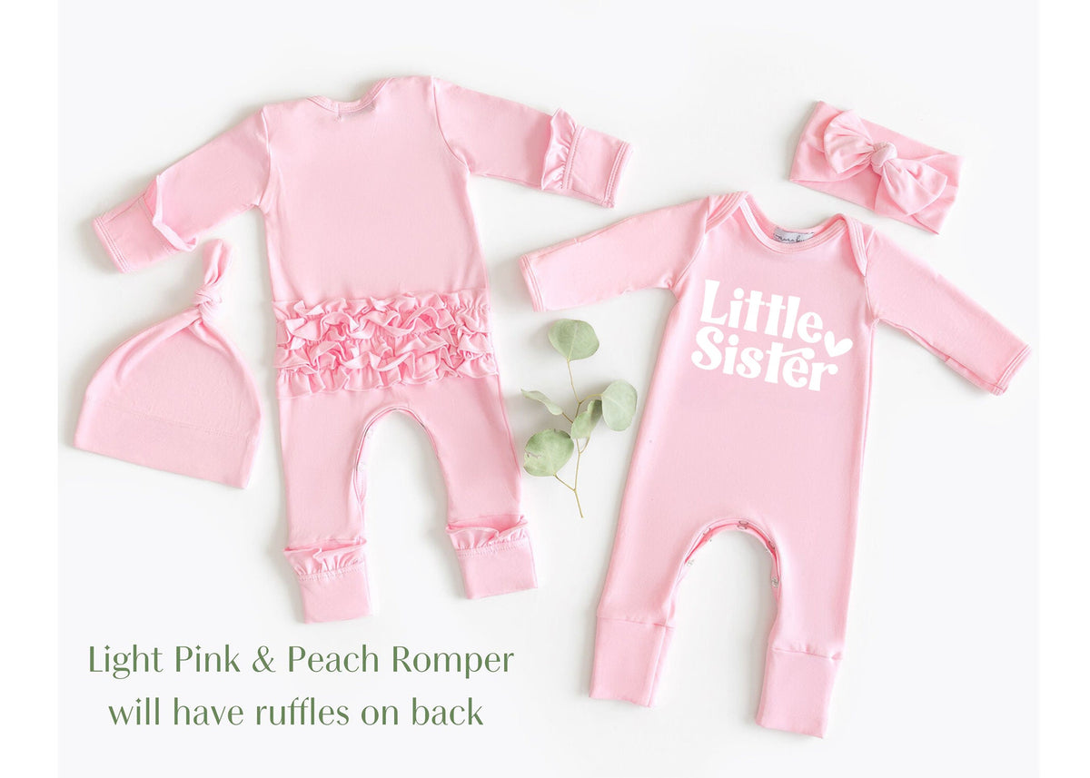 Big Sister Shirt: Retro Sibling Matching Family Shirts