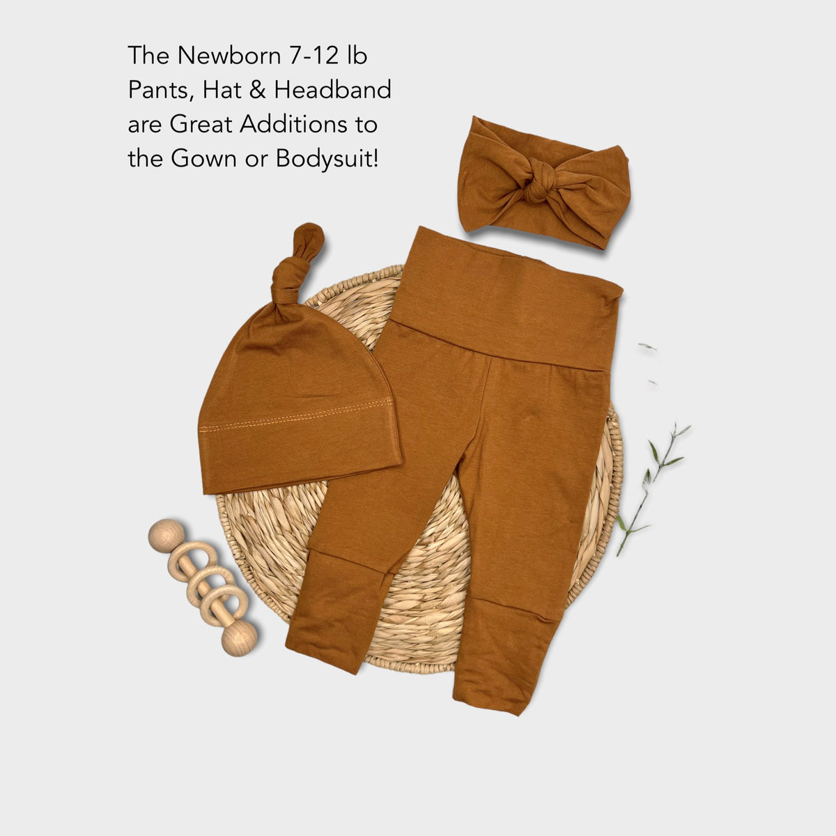 Personalized Baby Announcement Outfit: Gender Neutral Coming Home Set
