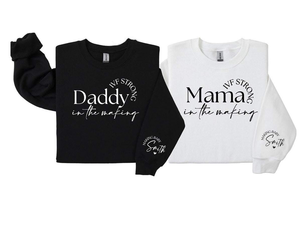 IVF Miracle Baby Bodysuit: Personalized Rainbow Baby Announcement Outfit