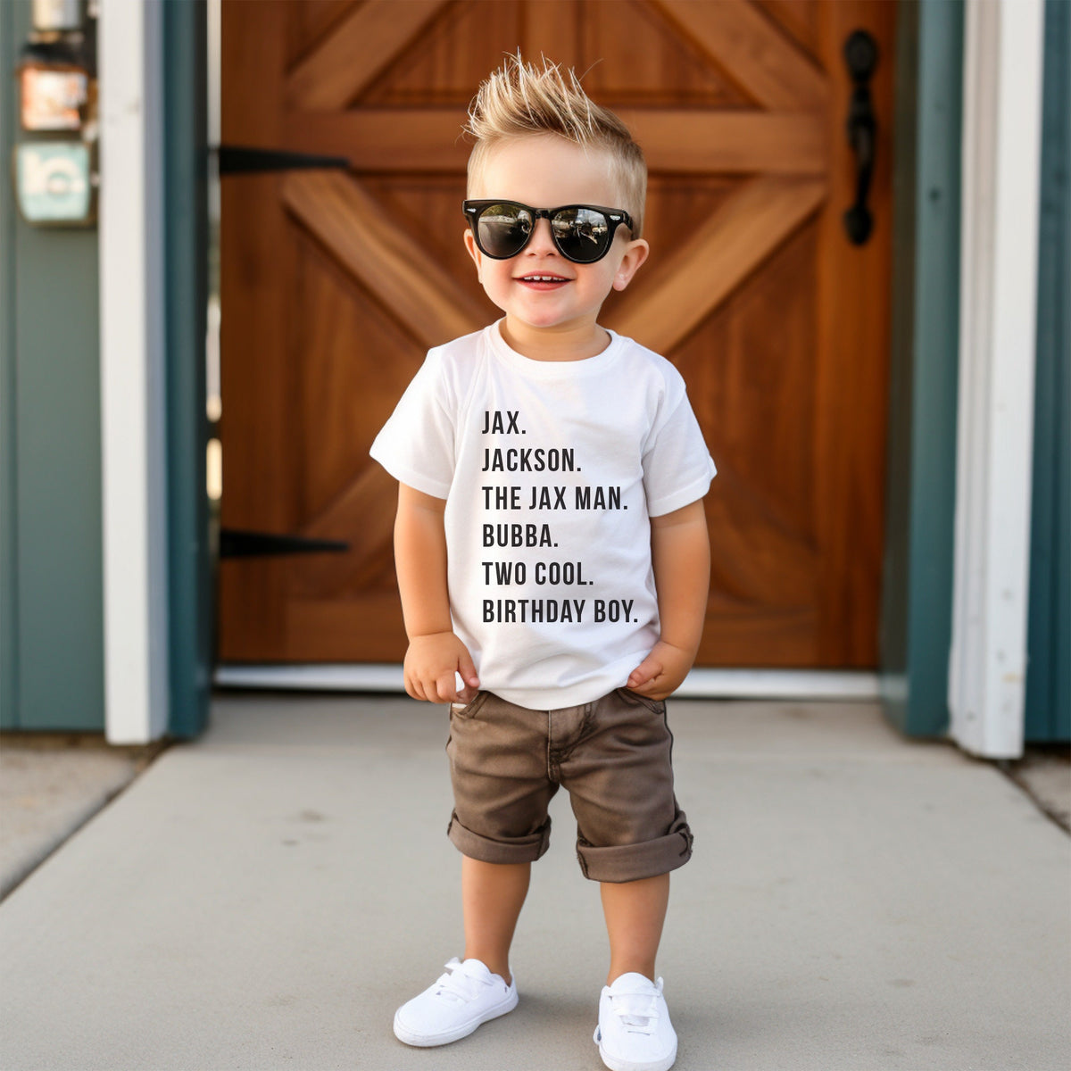 Custom Nickname Shirts - Perfect Dad and Daughter Gift -Matching Family Shirts - Assorted Colors & Sizes - Personalize Up to 6 Names!