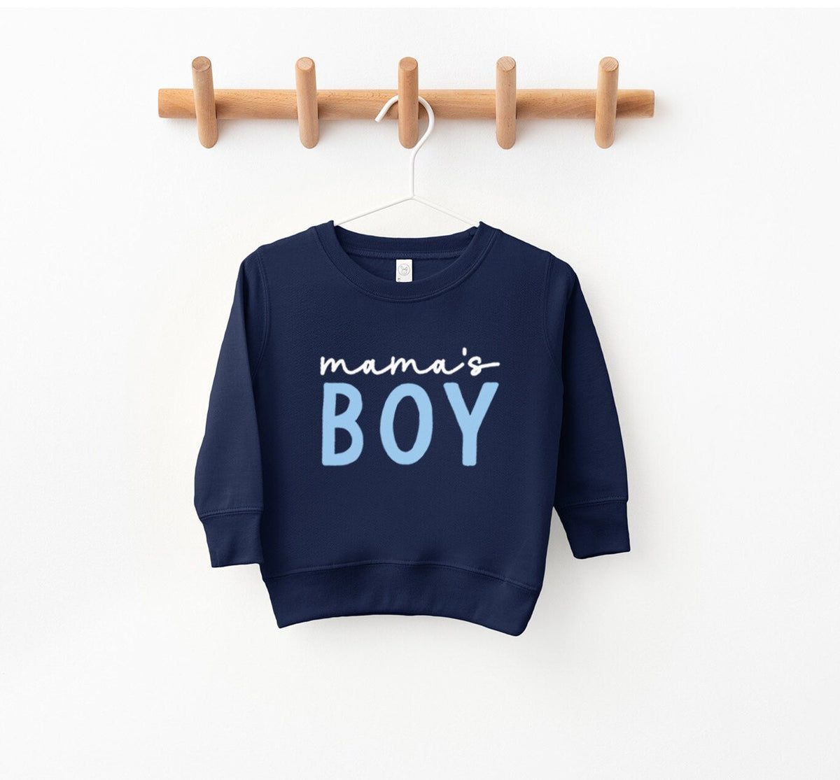 Mommy and Me Shirts Boy, Boy Mama and Mama's Boy Matching Shirts - Navy Blue Family Shirts - Unique Gift for Mom or Mothers Day Gift