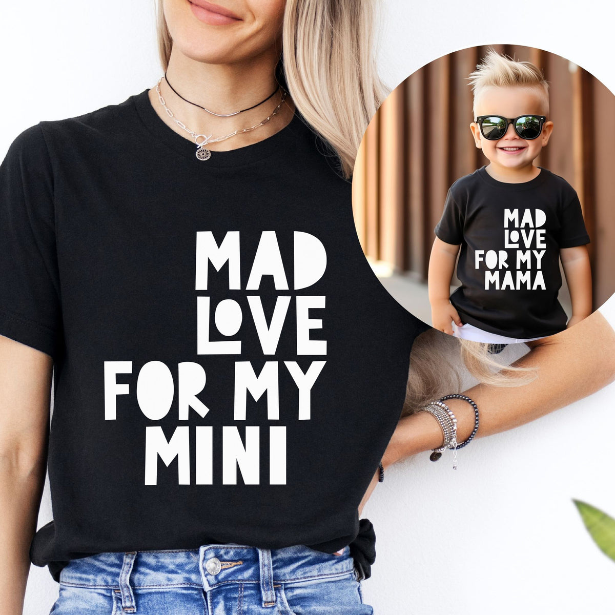 Mommy and Me Matching Shirts - Mother Son or Daughter Duo, Perfect Mother's Day Gift! Variety Colors/Sizes Tee, Sweatshirt or Baby Bodysuit