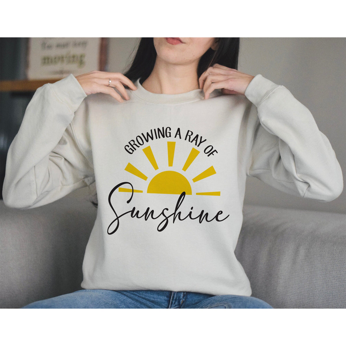 Ray of Sunshine Pregnancy Shirt: Expecting Mom Gift, Baby Shower Tee