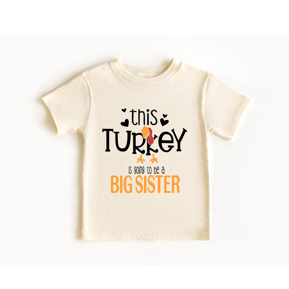 Thanksgiving Big Brother Shirt: Fall Turkey Tee